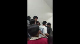 Philippines earthquake sends terrified employees fleeing building