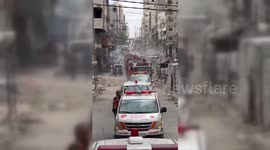 Gaza Civil Defence Celebrates Ceasefire