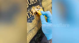 Man cleans 750 graves for up to £450 a pop and is now