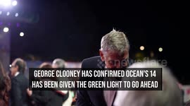 George Clooney confirms Ocean's 14 green light
