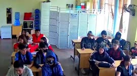 Philippines earthquake shakes school as pupils hide under desks