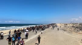 Israel strikes displaced Palestinians’ return route in Gaza despite ceasefire (2)