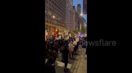 US: People protest against ICE and the National Guard deployment in Chicago