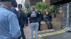 Asylum Seekers Seen Going Out And Roaming The Surrounding Area Of The Britannia International Hotel