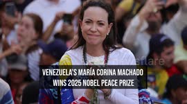 Venezuela's María Corina Machado Wins 2025 Nobel Peace Prize