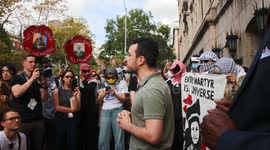 NY: Former Columbia Student and Deported Activist Mahmoud Khalil Draws Attention as Israel–Hamas Talks Advance