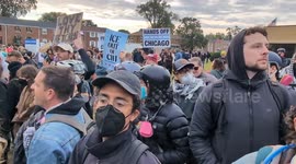 US: Tense standoff erupts between ICE-protestors, police in Broadview, IL