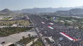 Yemen: Massive rally in Yemen celebrates Gaza ceasefire, vows continued support