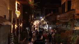 Syria: Historic streets, markets of Damascus come alive with evening crowds