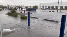 US: Heavy Rain Causes Flash Flooding, Flight Delays in Las Vegas