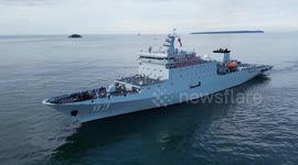Cambodia: PLA Navy fleet arrives in Cambodia for goodwill visit