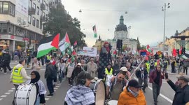Sweden: Hundreds rally in Swedish capital in support of Palestine