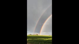 Rainbow After a Summer Storm