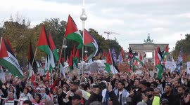 Germany: Thousands march in Berlin in demonstration for Gaza