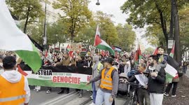 Austria: Vienna protesters demand sanctions on Israel
