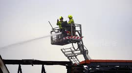 Murder suspicion Hotel burns again, Narrowcliff Hotel, Newquay, Cornwall UK