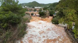 After the storm on Ibiza