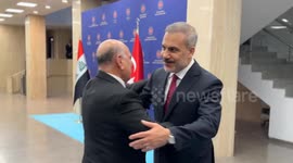 Turkish foreign minister hosts Iraqi counterpart in Ankara