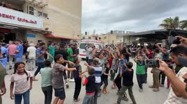 Palestinians in Gaza welcome ceasefire deal, voice cautious hope
