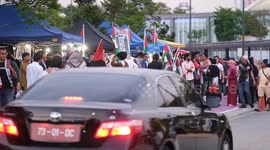 Malaysians rally in Kuala Lumpur to show solidarity with Gaza