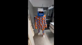 Man in the Always Pads Suit