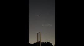 Meteor Above Northern California