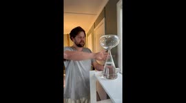 Satisfying Water Hourglass