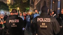 Several detained during Gaza solidarity protest in Berlin