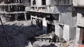 Footage shows remains of Israel’s explosive ‘Robot’ vehicle used in Gaza attacks