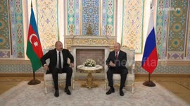 Putin, Aliyev meet in Dushanbe to discuss bilateral ties, AZAL plane crash