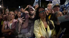 Crowds boo at Tel Aviv rally as US Envoy Witkoff praises Netanyahu