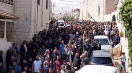 Funeral held for Palestinian man killed by Israeli settlers in West Bank