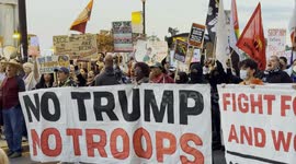 Thousands protest Trump’s deployment of National Guard Troops to Chicago