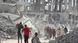 Returning residents in Khan Younis face massive destruction after ceasefire