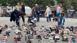 Memorial in Netherlands pays tribute to children, journalists killed in Gaza