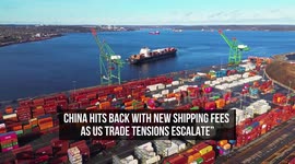 China Hits Back with New Shipping Fees as US Trade Tensions Escalate”