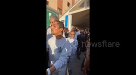 Palestinian Prisoners Released in Khan Yunis