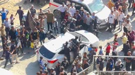 Palestinian Prisoners Released in Khan Yunis