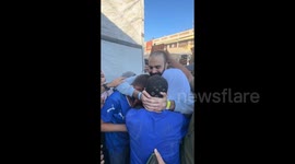 Palestinian Prisoners Released in Khan Yunis