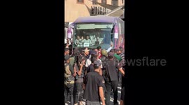 Palestinian Prisoners Released in Khan Yunis