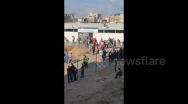 Palestinian Prisoners Released in Khan Yunis