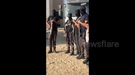 Palestinian Prisoners Released in Khan Yunis
