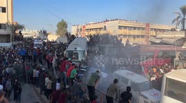 Palestinian Prisoners Released in Khan Yunis