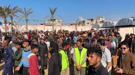 Palestinian Prisoners Released in Khan Yunis