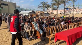 Palestinian Prisoners Released in Khan Yunis