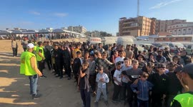 Palestinian Prisoners Released in Khan Yunis