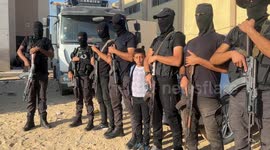 Palestinian Prisoners Released in Khan Yunis