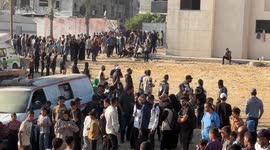 Palestinian Prisoners Released in Khan Yunis