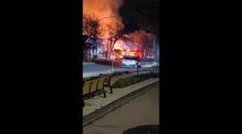 Multi Structure Fire on Victoria Avenue Total Chaos As It Spreads Out Of Control