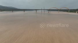 China: China's second-longest river experiences first flood of 2025 after torrential rain